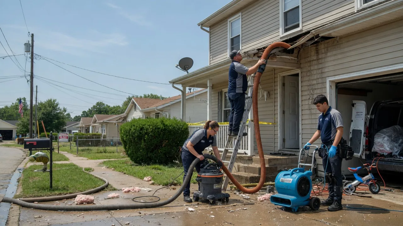 Water Damage Restoration in Elwood, KS near me